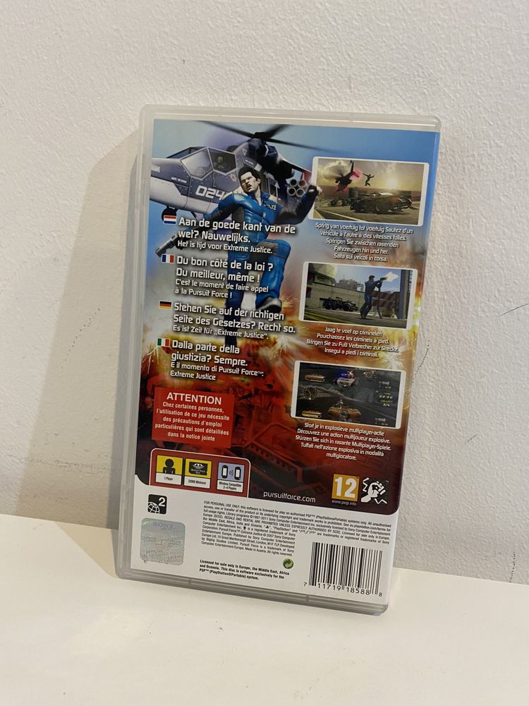 Pursuit Force Extreme Justice PSP