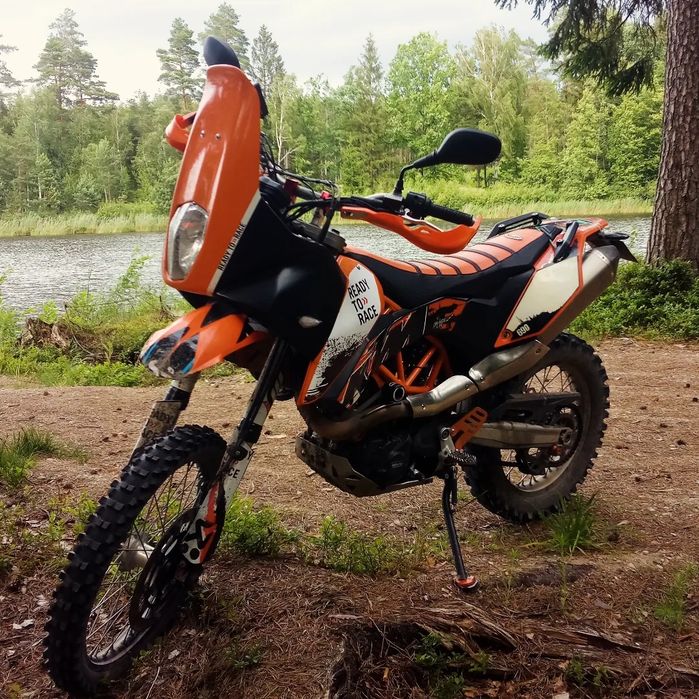 KTM 690 Enduro R, Rally wieża, zawieszenie WP, 75koni! Dużo dodatków!