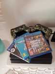 playstacion com 1 comandos e jogos