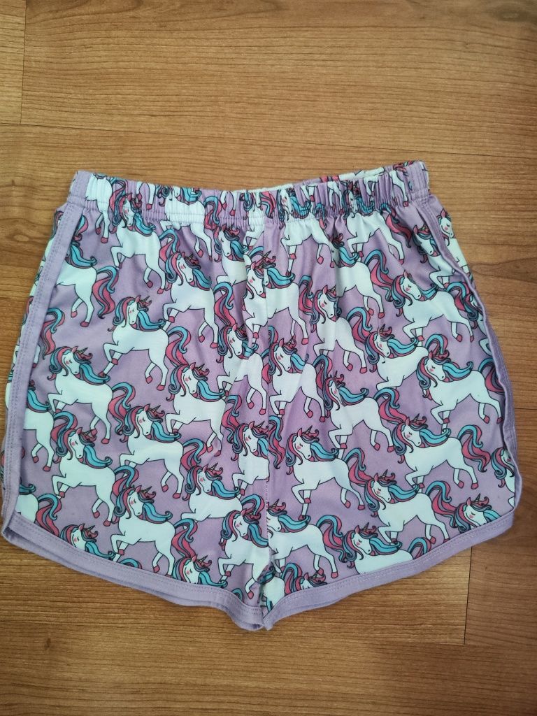 Calção de pijama de unicórnio
