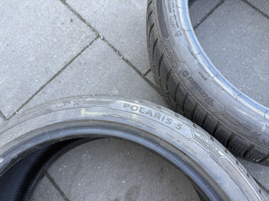 Opony zimowe 7mm BARUM Polaris 5 225/40/19 zima