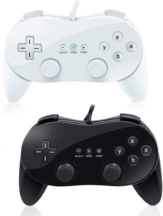 Comando Clássico Pro controlador joystick Nintendo WII jogos jogo NOVO