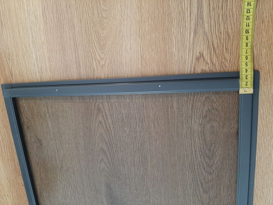 Moskitiera ramkowa na okno, 135x50, antracyt