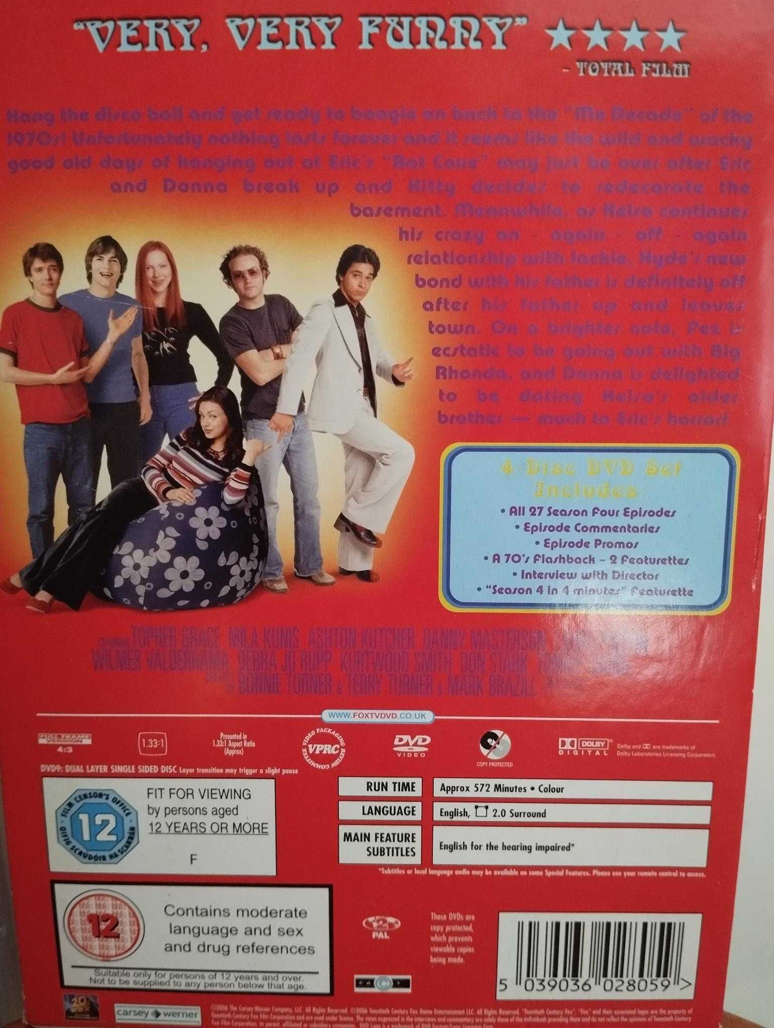 That 70's Show - comédia - séries 3 e 4 - 12 DVDs