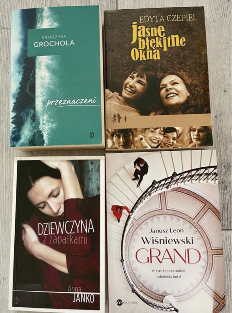 Zestaw książek Przeznaczeni Grochola Grand Wiśniewski