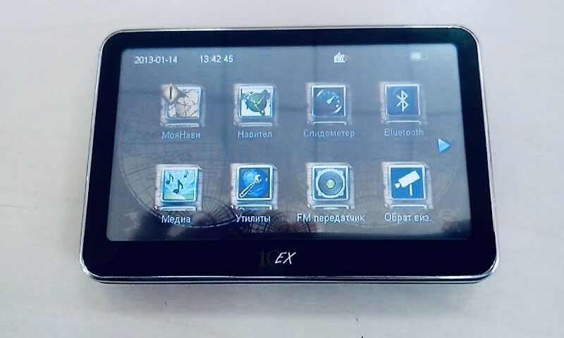 GPS навигатор Tenex 10EX 43 SBT трекер автомобильный навигатор