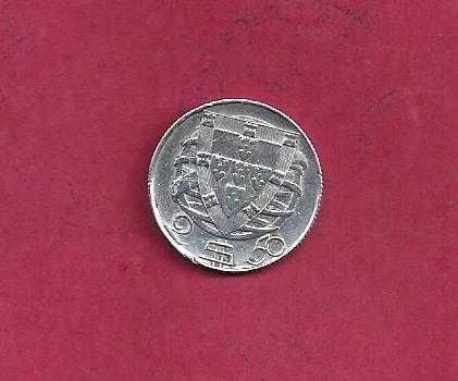 MOEDA Rara Republica  2$50  Escudos Prata  1937 Bonita