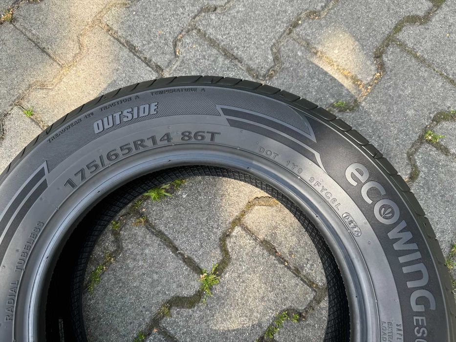 4x Nowe opony letnie 175/65r14 86T KUMHO Ecowing ES01 (2024r)