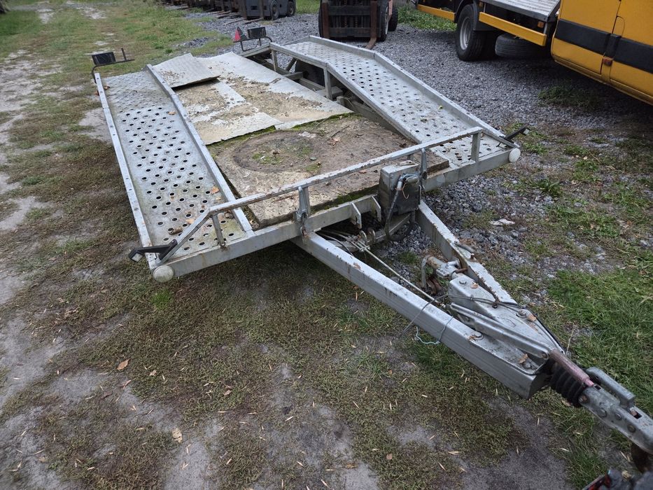 Przyczepa laweta uniwersalna do Mini Koparka