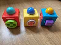 Fisher-Price - Kostki sensoryczne (6-18 m-cy) dla dzieci zabawki