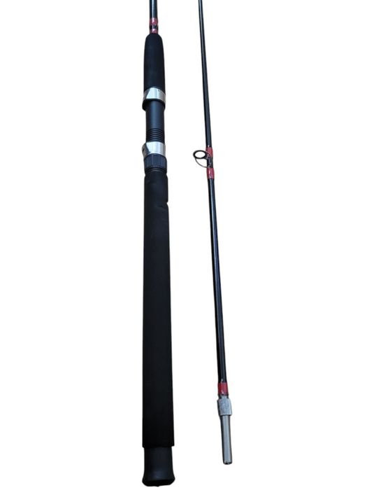 Крокодил Crocodile спиннинг белый штекер и с закруткой черный 2.1м-3м