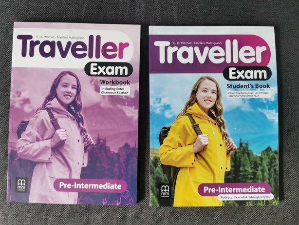 Traveller exam (nowy matura 2023) książka, ćwiczenia CD