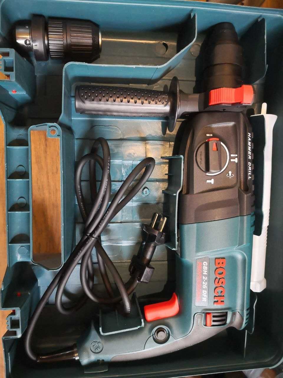 Перфоратор Bosch
GBH 2 26 DFR Professional. НОВЫЙ