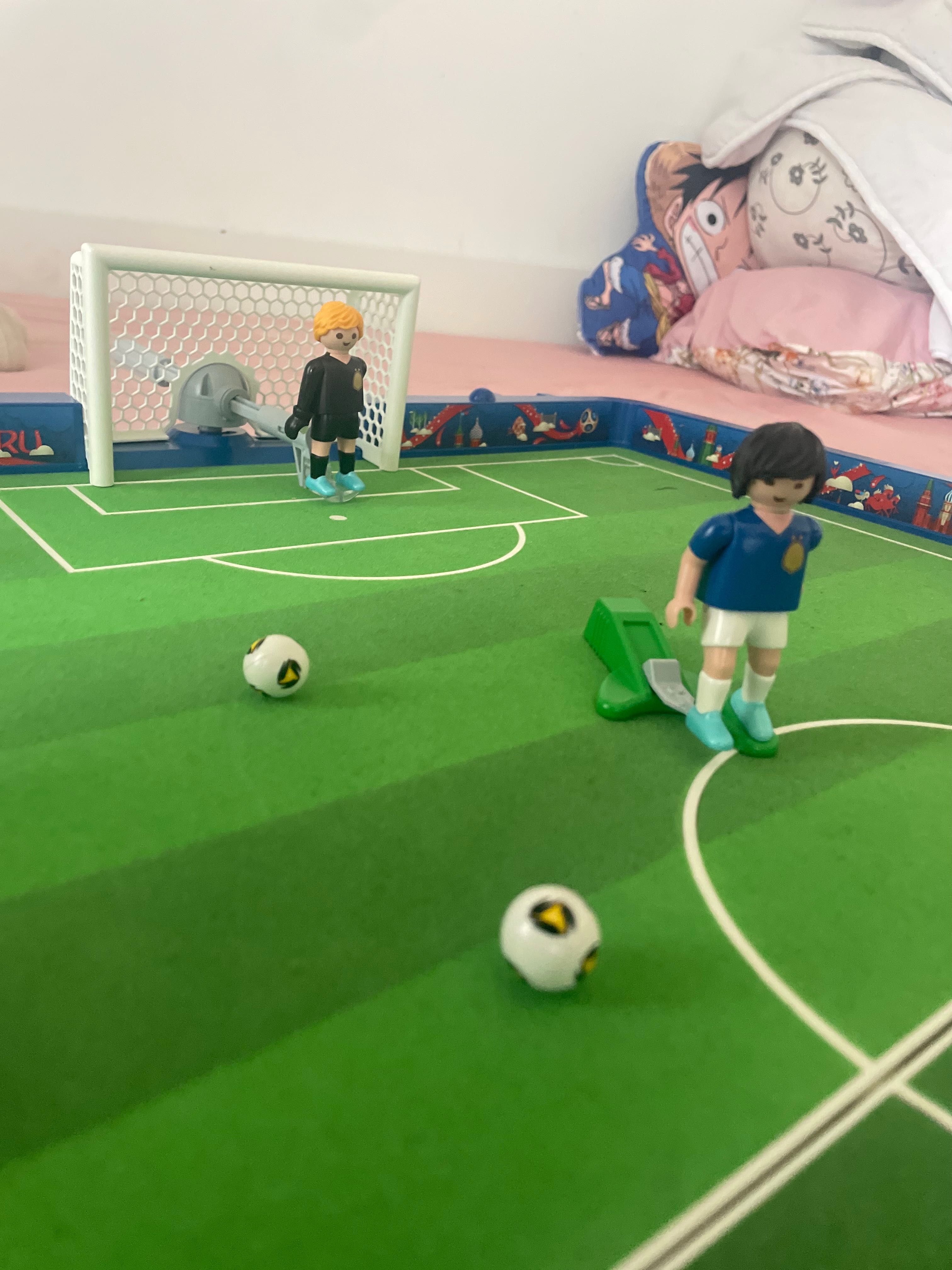 Campo futebol, brinquedo