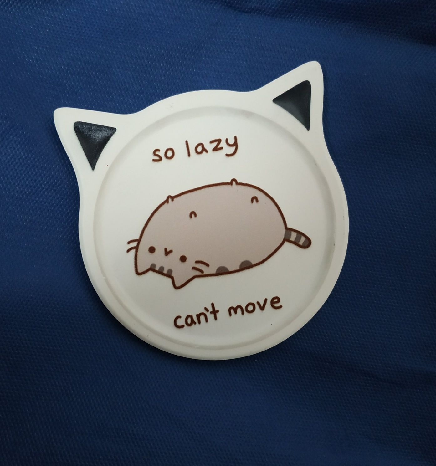 Подставка под кружку,чашку кот пушин, Pusheen