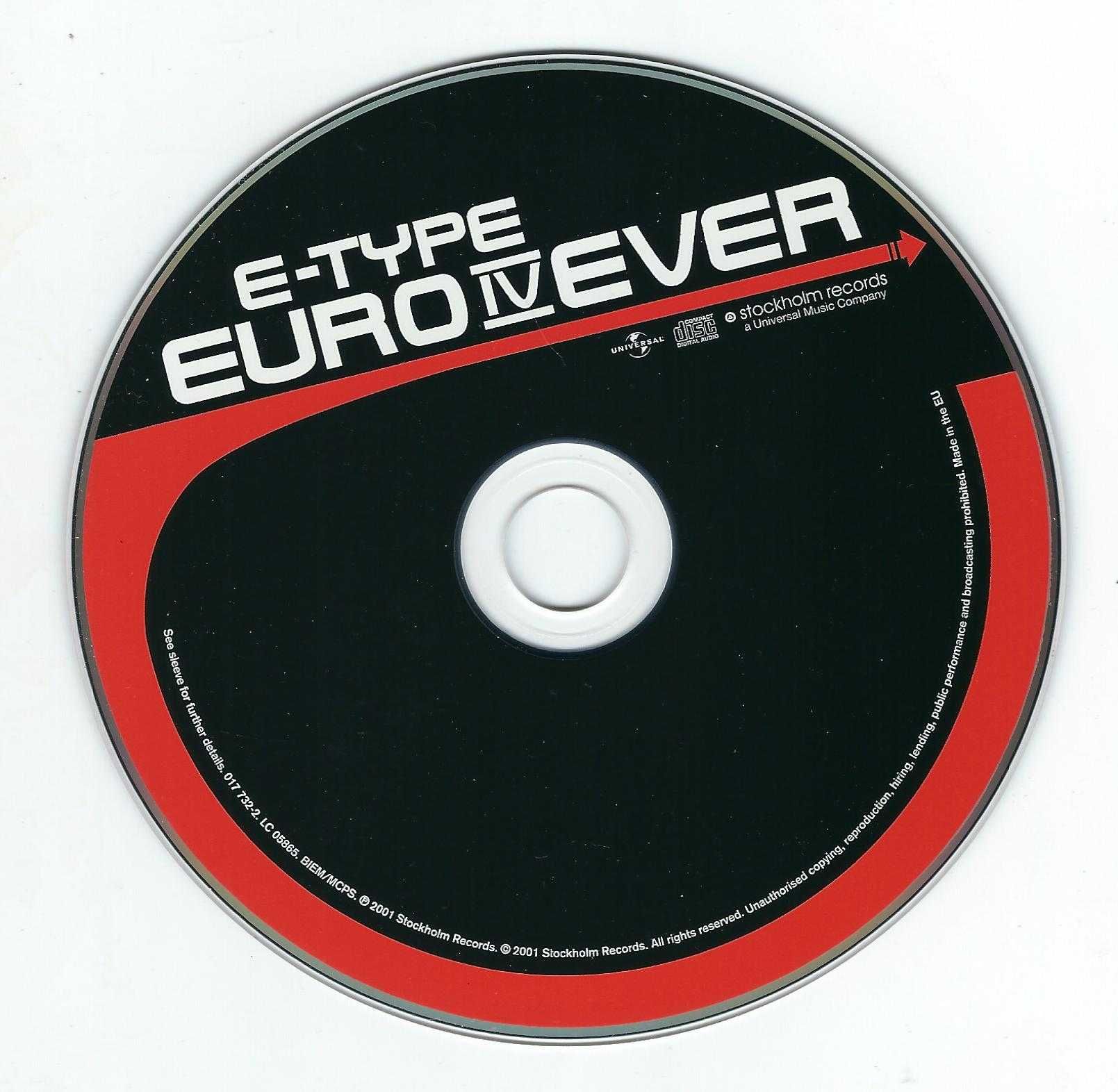 CD E-Type - Euro IV Ever (2001) (Stockholm Records)