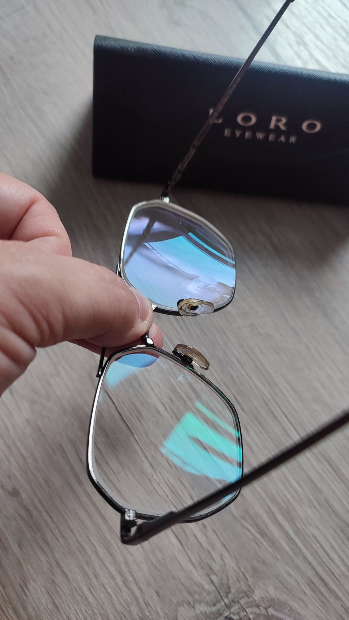Modne okulary / oprawki - jak nowe - idealne italy unisex