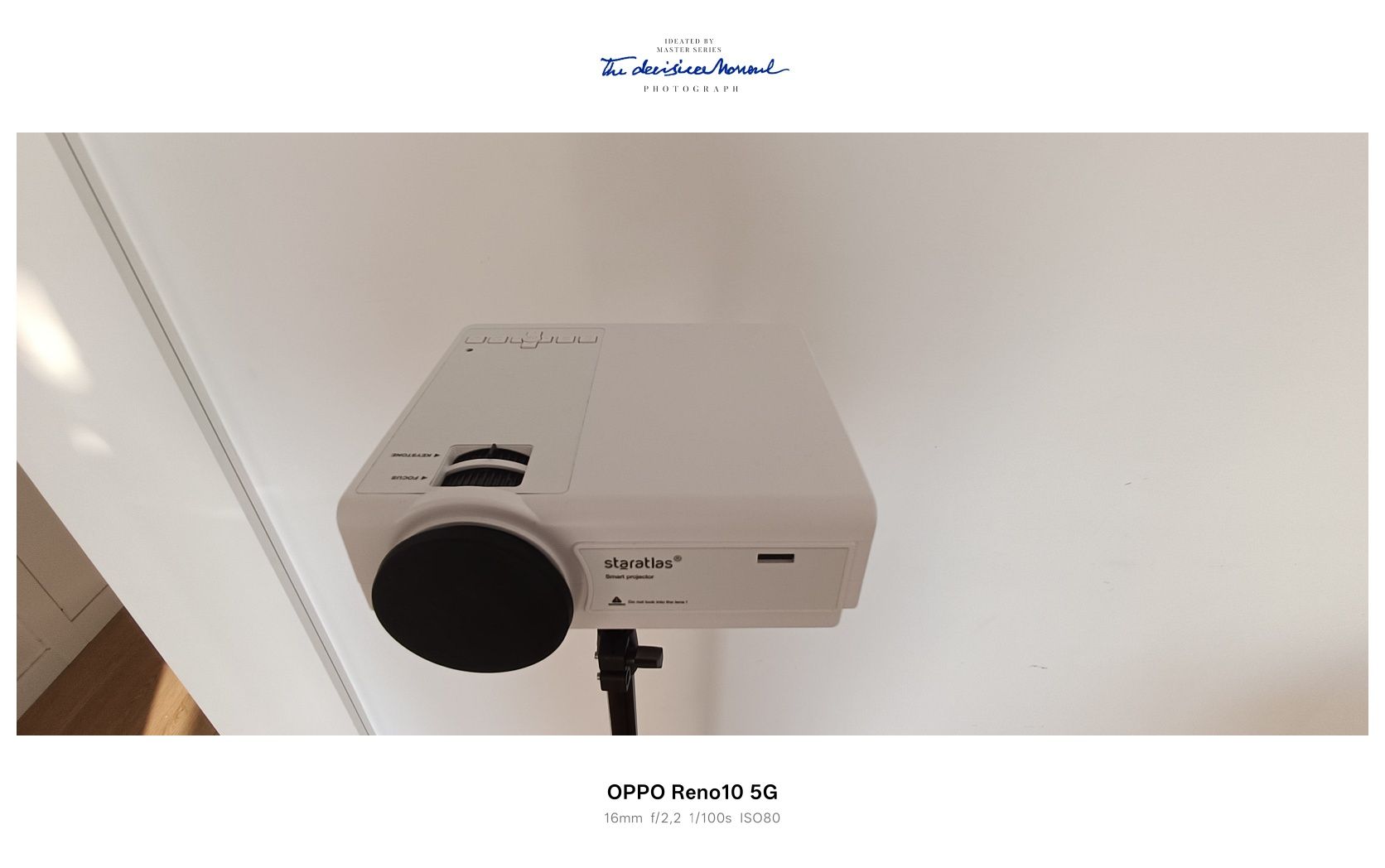 Projetor portátil com WiFi, Display nativo 1080P com suporte