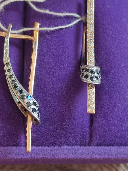 Сережки 585 проба