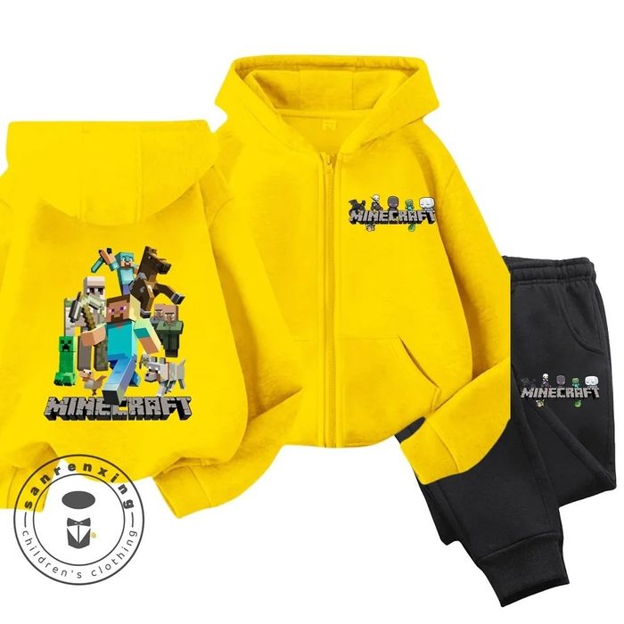 bluzy ze wzorami gry minecraft