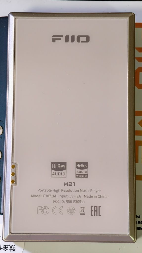 Fiio M21 Titanium gold Przenośny odtwarzacz audio