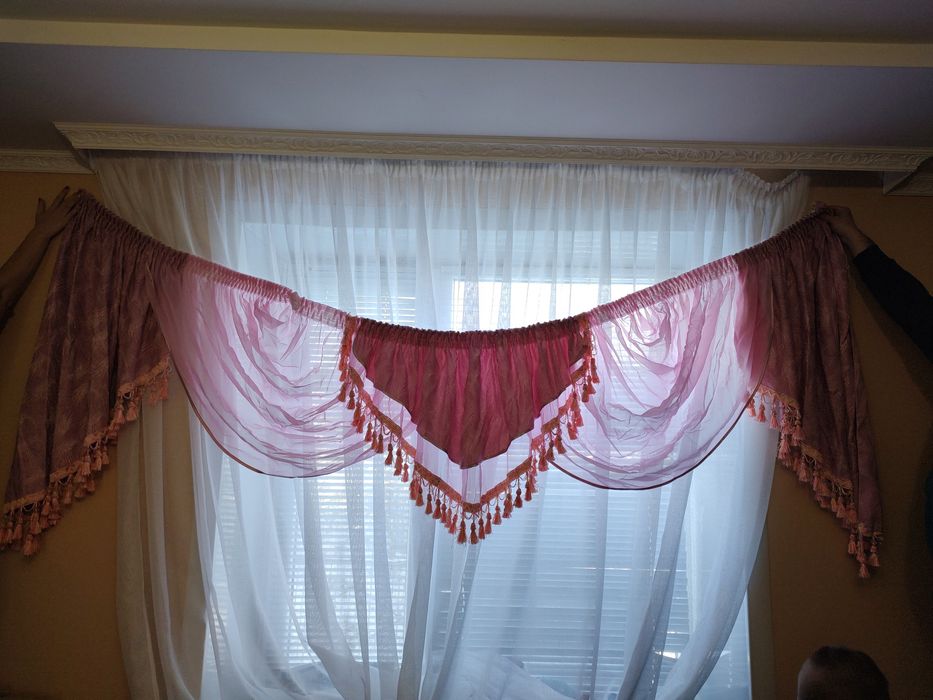 Ламбрикен штора гардина