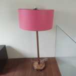 Lampa stojąca z czerwonym kloszem Ikea