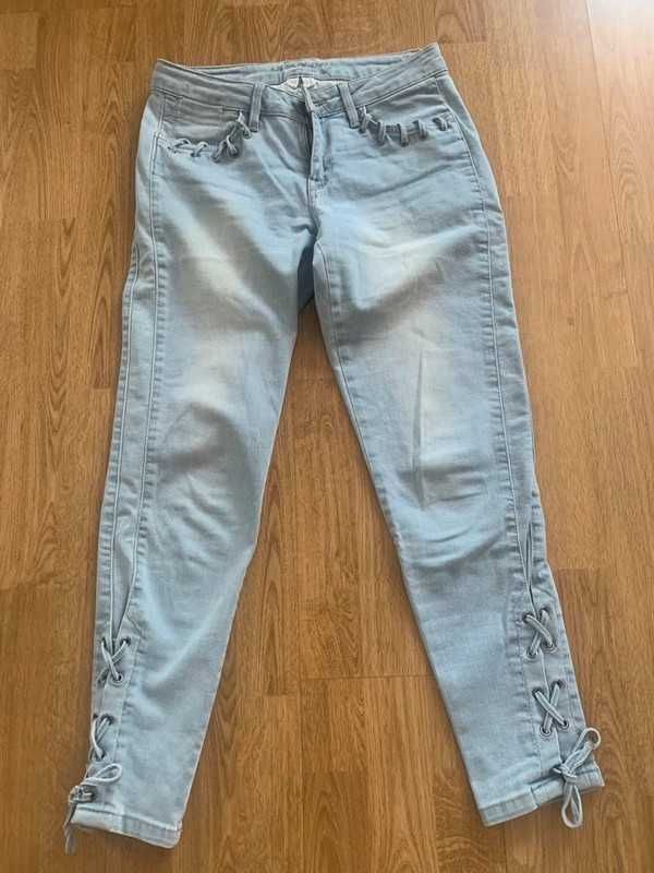 Spodnie jeansowe jasne Orsay rozmiar 34