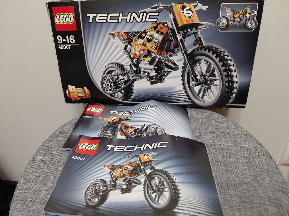 LEGO 42007 Technic - Motor crossowy - klocki lego
