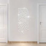 HNVNER Lustro Naklejki Ścienne 3D