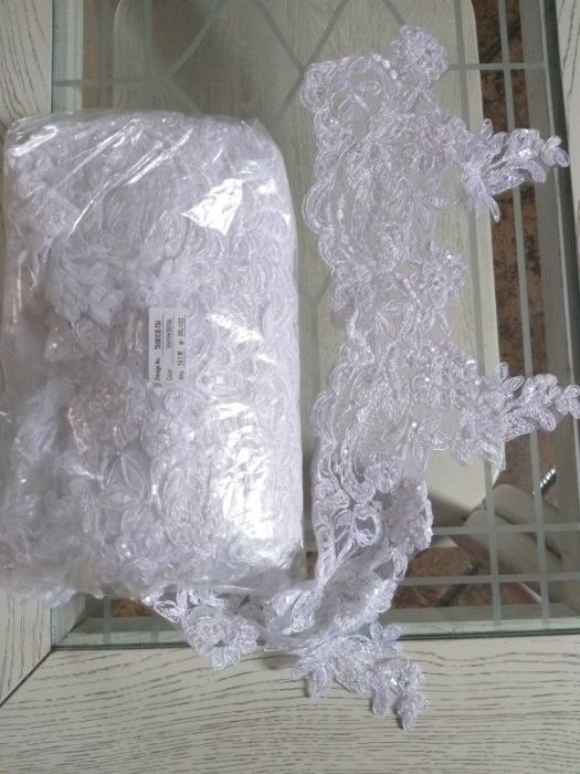 Продам мереживо для весільних суконь