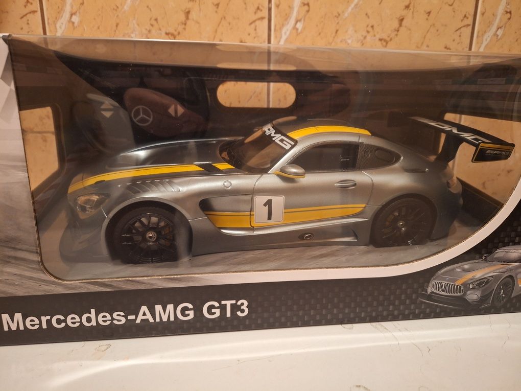 Auto zdalnie sterowane Rastar Mercedes benz AMG GT3  RC R/C skala 1:14