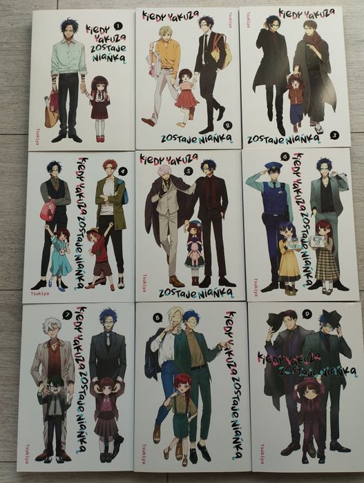 Kiedy Yakuza zostaje niańką tomy 1-9