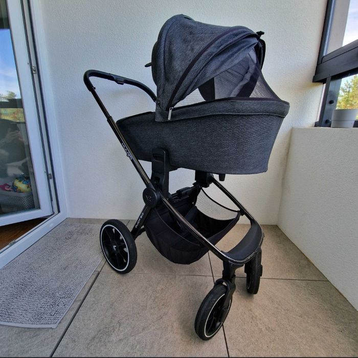 Wózek Muuvo Quick 2.0 2w1 Gondola Spacerówka Full Zestaw Stan BDB