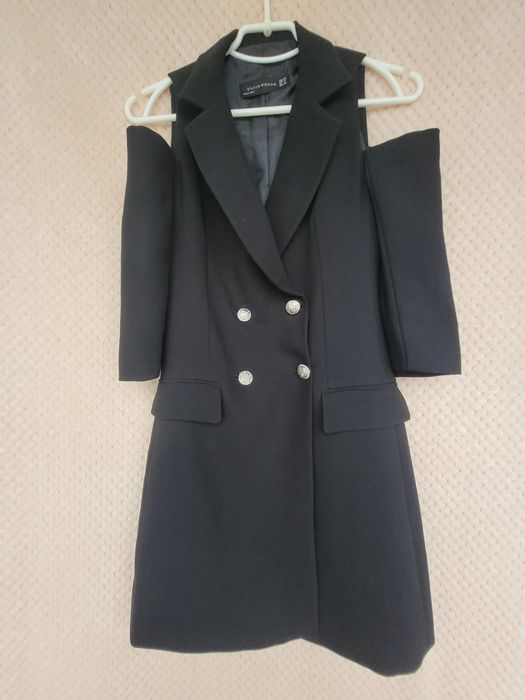 Б/У платье чёрное 36рм