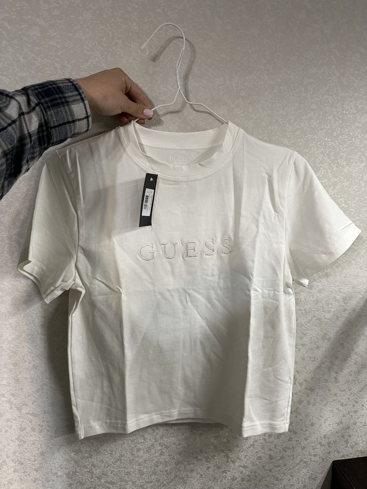 Женская белая футболка Guess Calvin Klein Hugo S M L