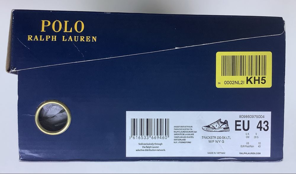 Buty adidasy sneakersy  Polo Ralph Lauren cena regularna 679 pln