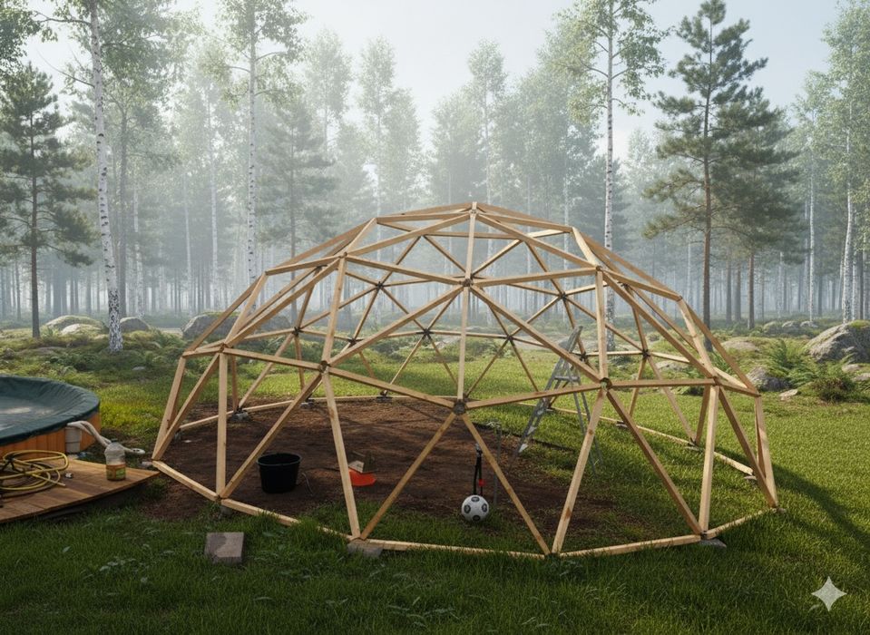 Łączniki do kopuły geodezyjnej #2 blacha