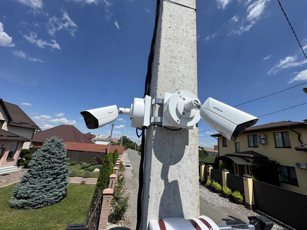 iP камера 2Мп 4Мп 6Мп 8Мп Комлекты видеонаблюдения Dahua Hikvision PoE