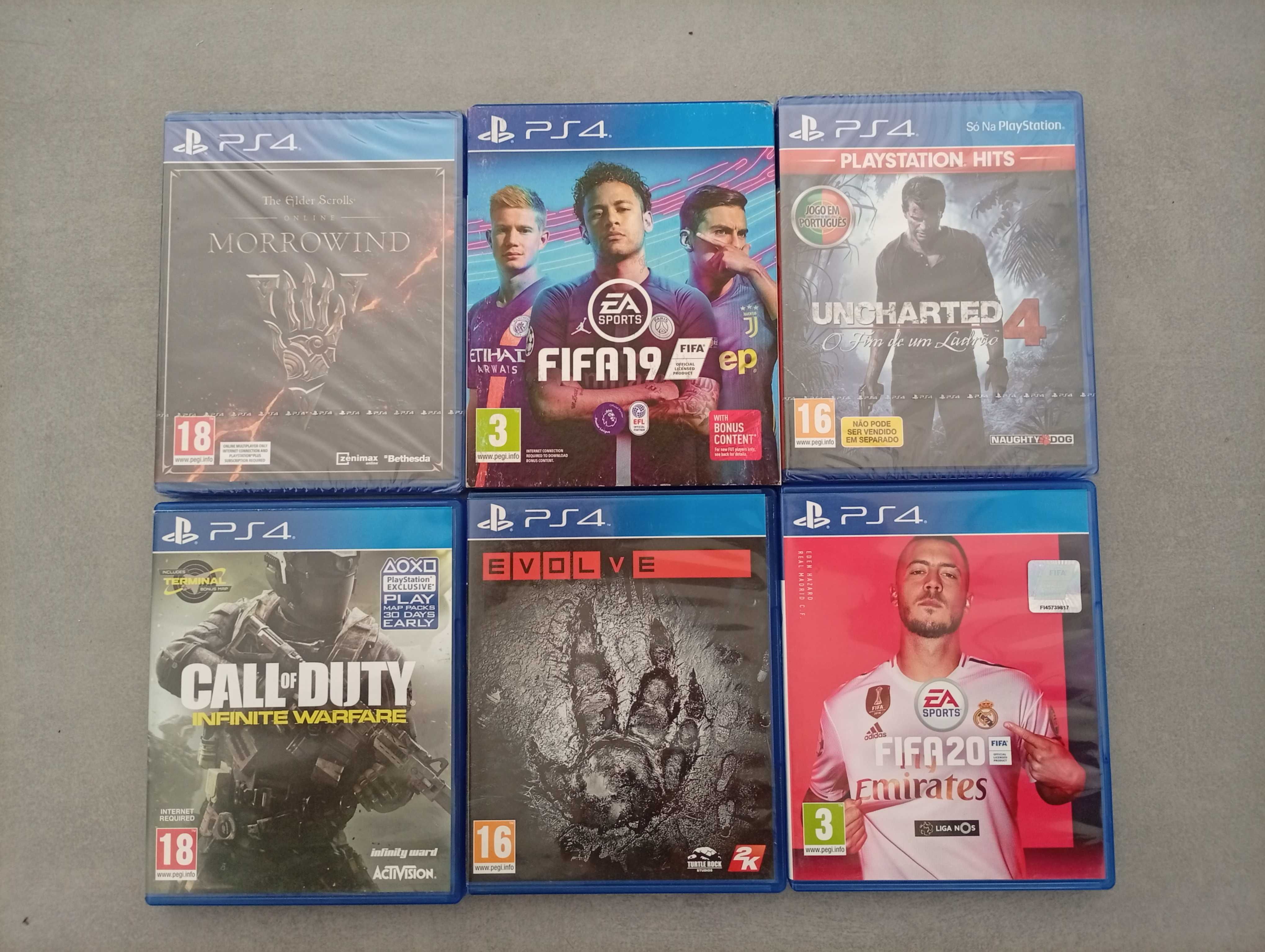 Coleção Jogos PS1 / PS2 / PS3 / PS4 - vendo em separado #
