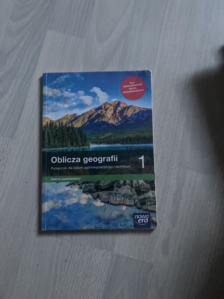 oblicza geografi podrecznik klasa pierwsza zakres podstawowy