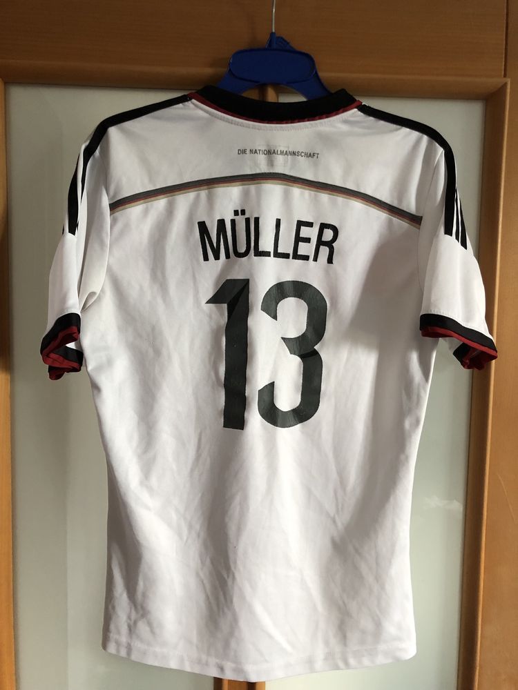 Muller Germany Niemcy Adidas Koszulka piłarska