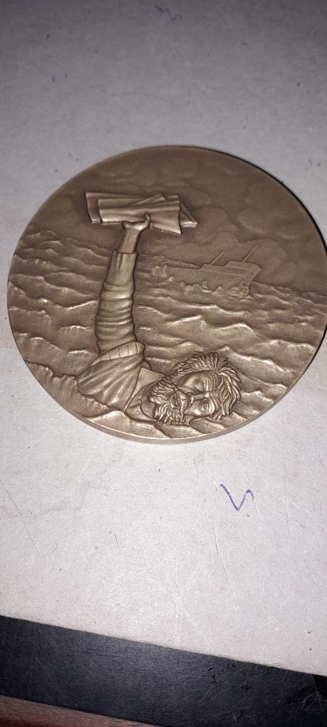 Medalha 4°• centenário da morte de Luiz Vaz de Camões