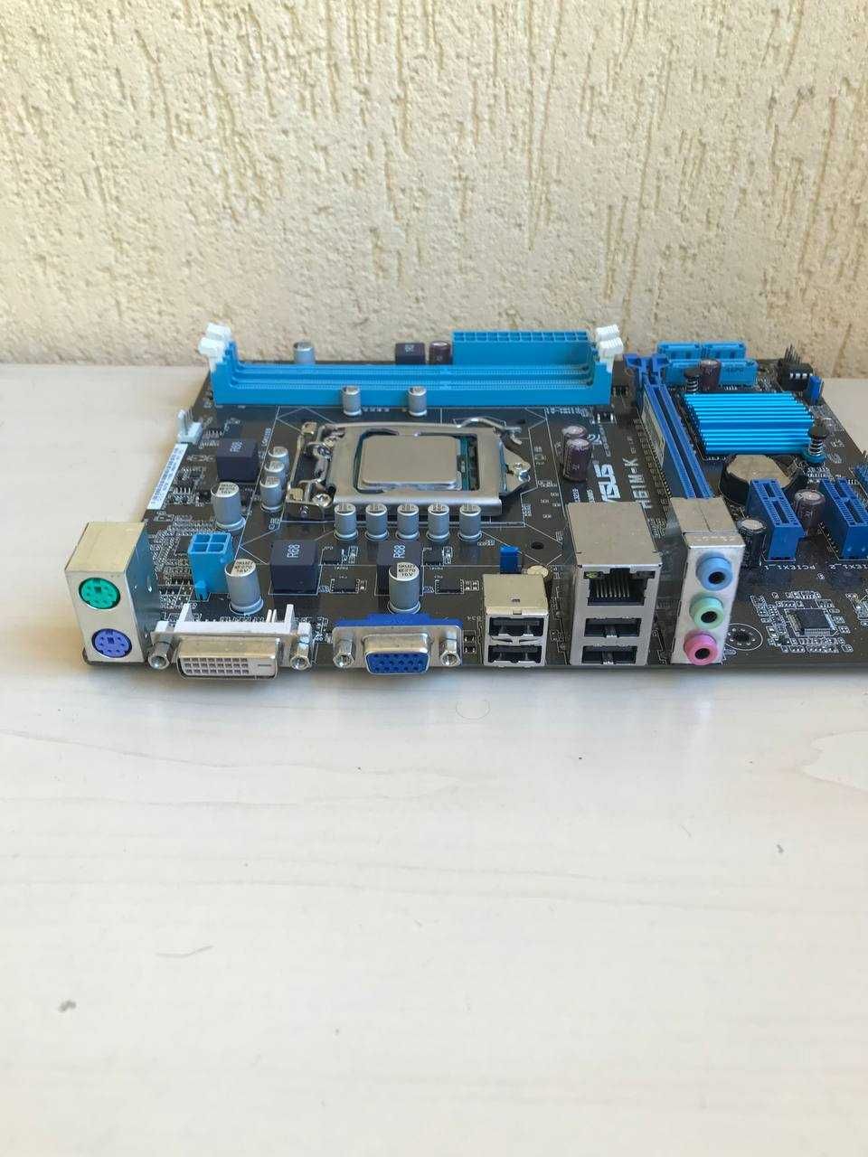 Материнська плата Asus H61M-K, Intel core i3-3225