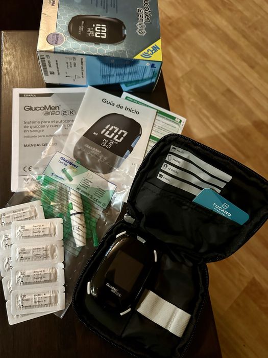 Глюкометр Італія + 40 смужок GlucoMen areo 2K