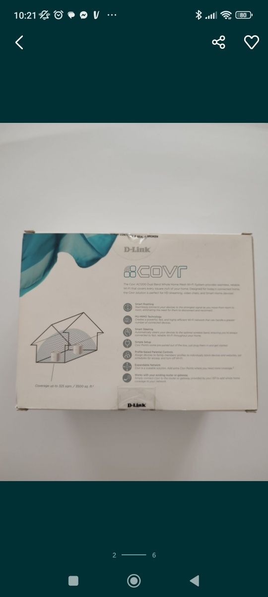 System WiFi Mesh Dual‑Band Whole Home AC1200