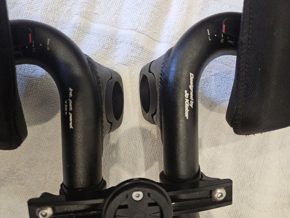 Barras guiador bicicleta estrada