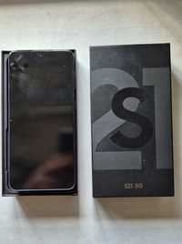 Продам Samsung S21 чёрный 256/8 офиц