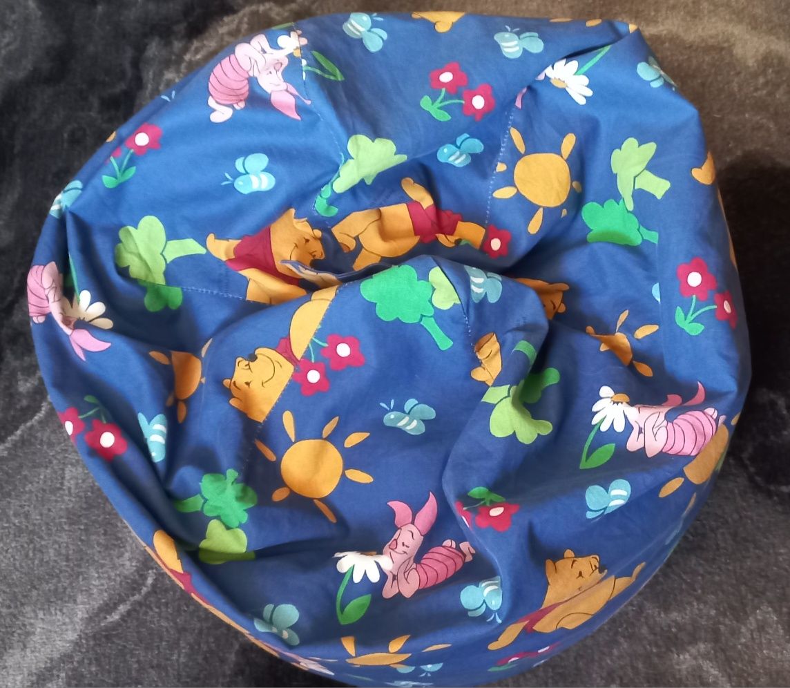 pufa dziecięca, motyw Kubuś Puchatek, śr. ok 56 cm