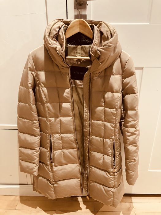 Kurtka zimowa puchowa Zara M pikowana